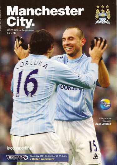 Manchester City FC v Bolton Wanderers FC